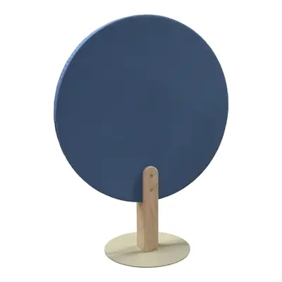 Golvskärm/Ljudabsorbent Zilenzio Dezibel Blå/Ask