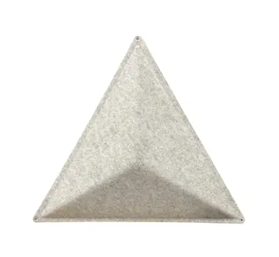 Ljudabsorbent Abstracta Aircone Ljusgrå (3)
