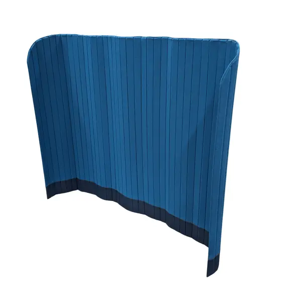 Golvskärm Zilenzio Focus Floor BlåTurkos 200×150 (2)