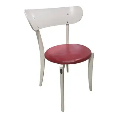 Konferensstol Kinnarps Polett VitRöd