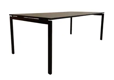 Konferensbord Kinnarps Nexus Svart 200×100 (4)