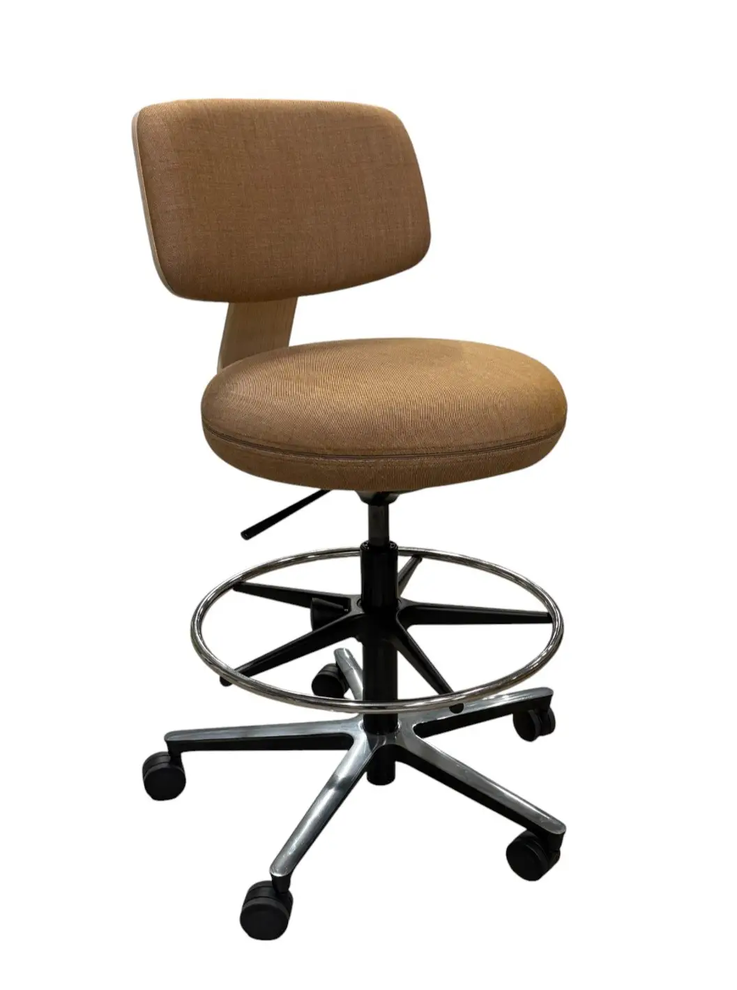 Kontorsstol Savo 360 Hög BeigeAsk (3)