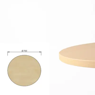 Bordsskiva Björk Ø70