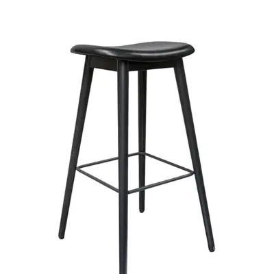 Barpall Muuto Fiber bar Stool Svart (4)