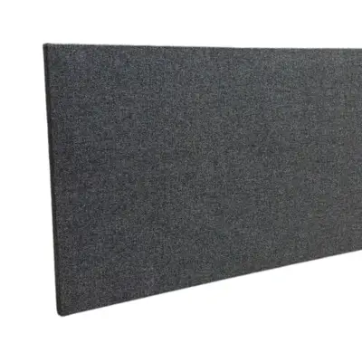 Bordsskärm Zilenzio Dezibel Mörkgrå 140×75