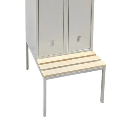 Omklädningsskåp Grå 2-dörrar (1)