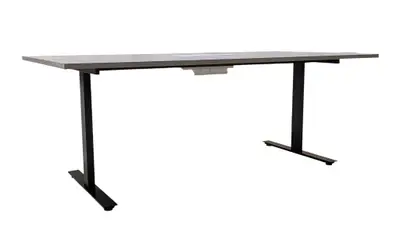 Bord GråSvart 180×80