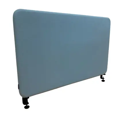 Bordsskärm Abstracta Softline Ljusblå 100×60