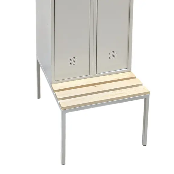 Omklädningsskåp Grå 2-dörrar (1)