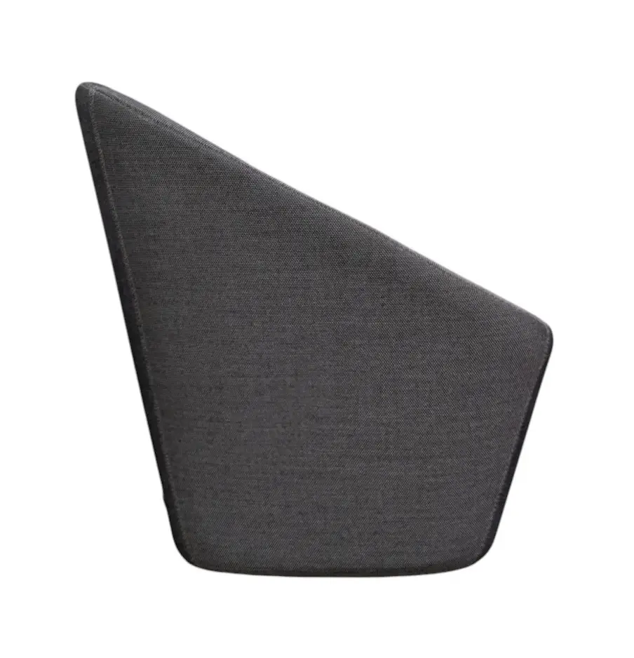 Fåtölj Pedrali Log 366 Mörkgrå (2)