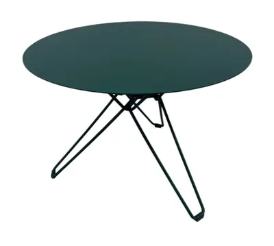 Sidobord Massproduction Tio Mörkgrön Ø60 (2)