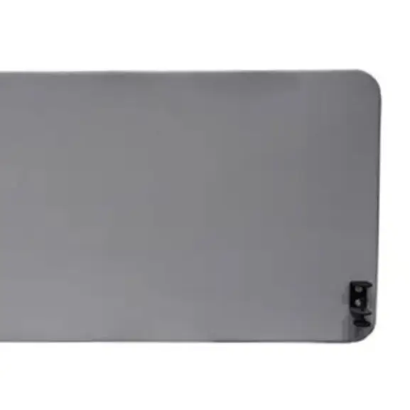 Bordskärm Abstracta Softline Grå 140×65 (2)