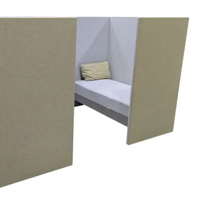 SoffaBås Glimåkra Limbus Coupé GrönGrå (4)