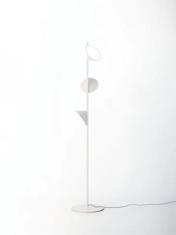 Golvlampa Orchid Axolight vit