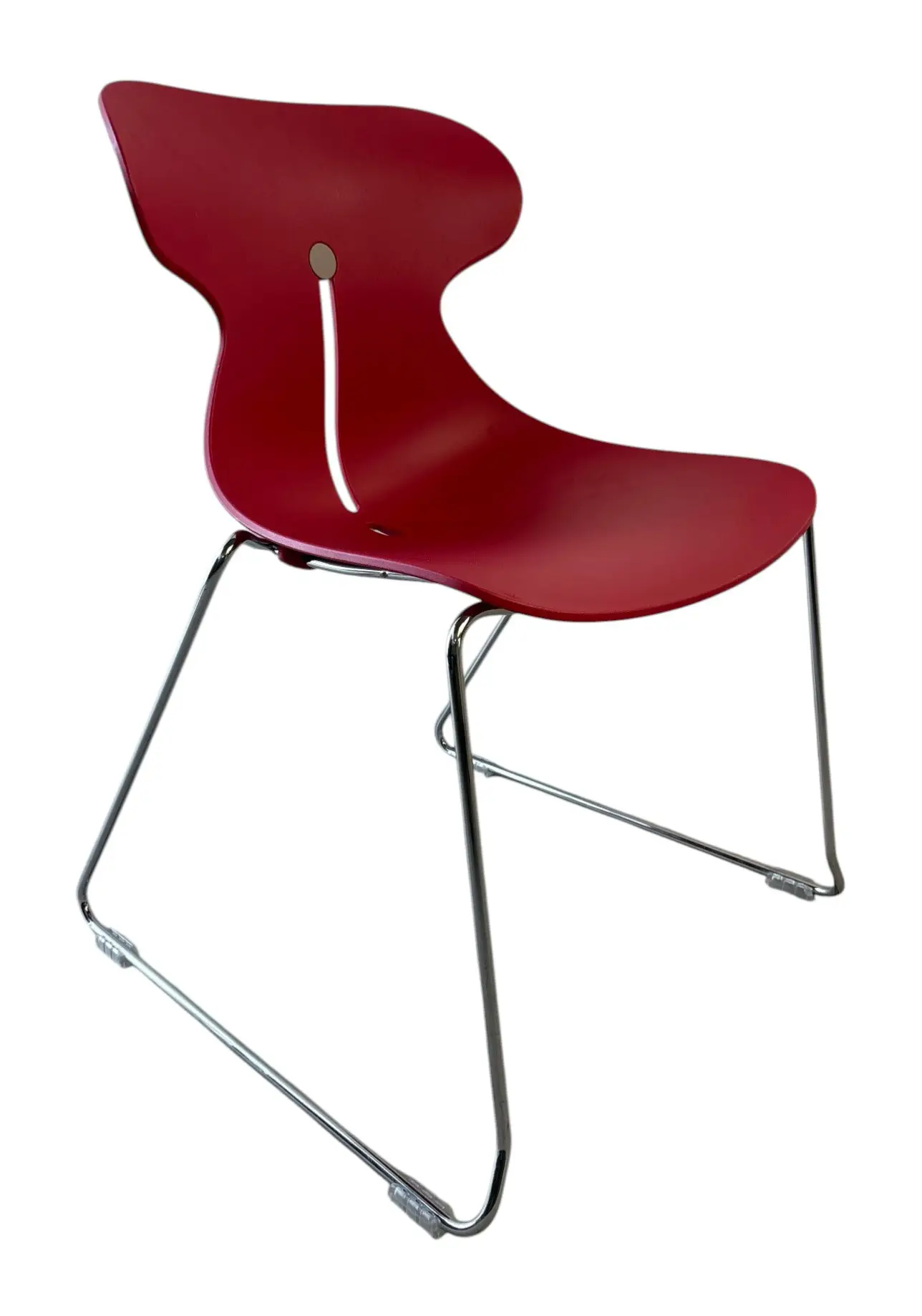 Stol EFG Mariquita RödKrom (4)