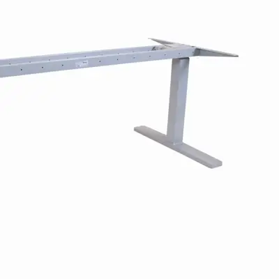 Elskrivbord Kinnarps Serie [P] City Grå 180-200x80