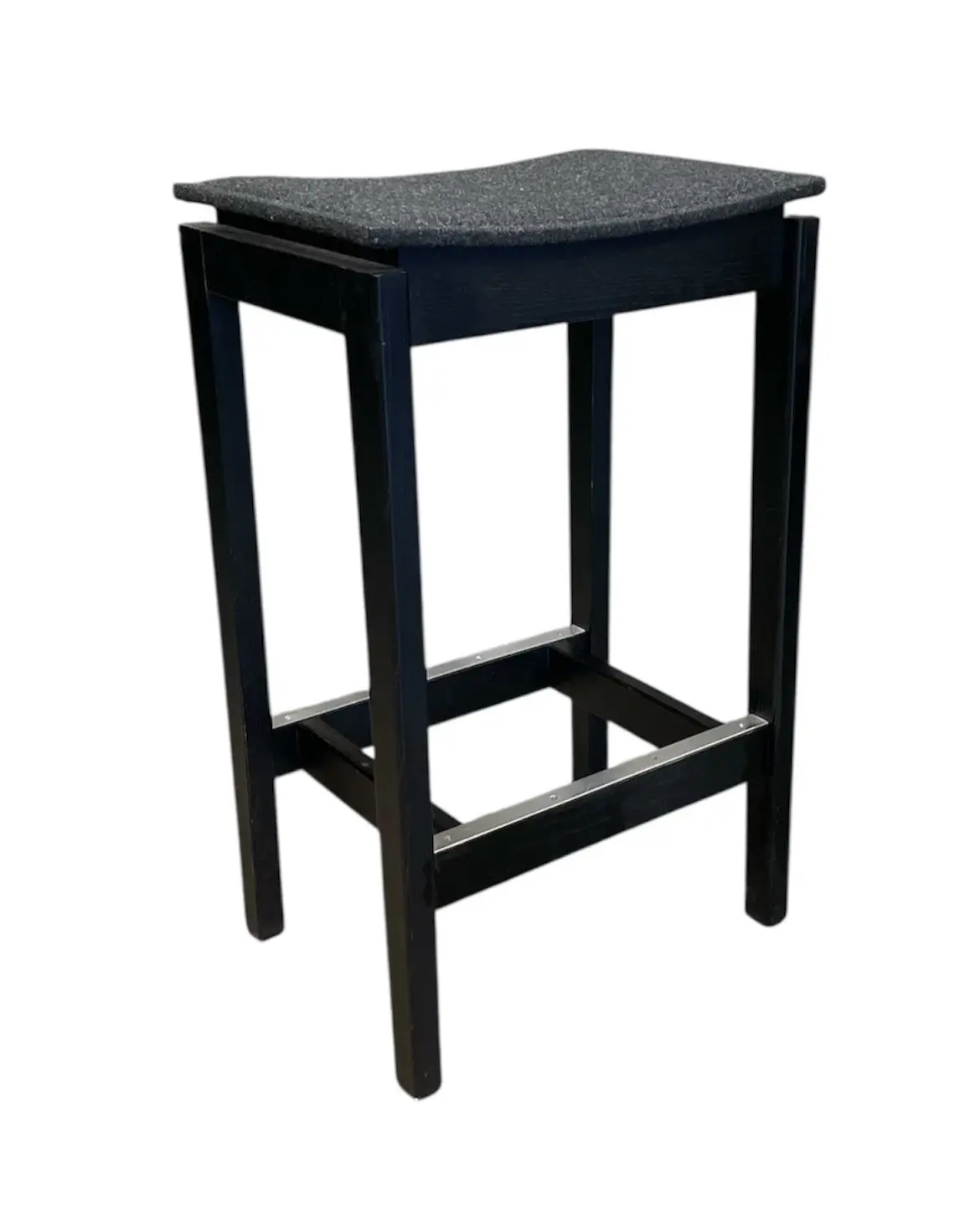 Barpall Möbelverket Esteban MörkgråSvart (2)