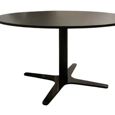 Bord AD Industriservice PS 04 Svart Ø140