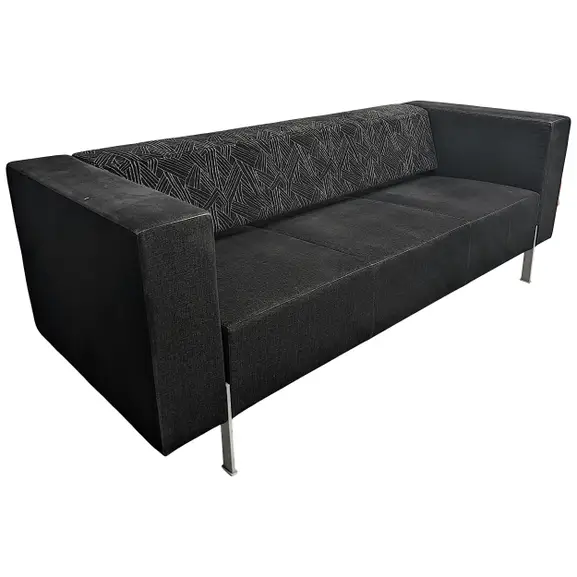 RPG 180217-258350 REMAKE Soffa Kinnarps Pio 3-sits SvartMönstrad 2