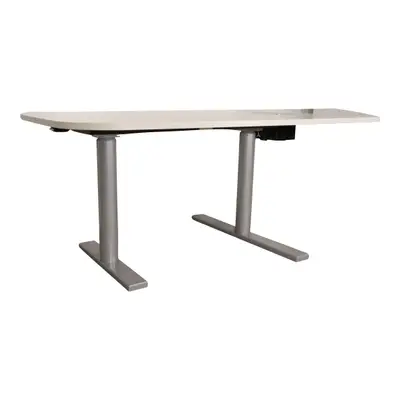 Elskrivbord Duba B8 VitGrå 100-80×140