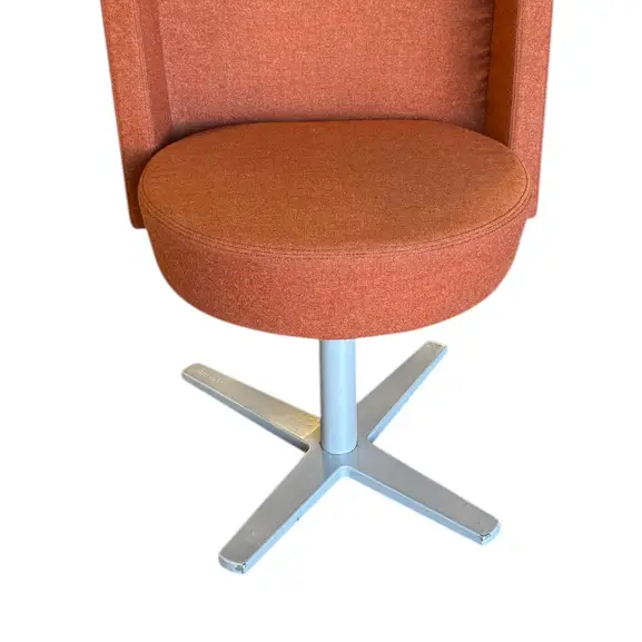 Fåtölj Materia Centrum OrangeGrå (2)