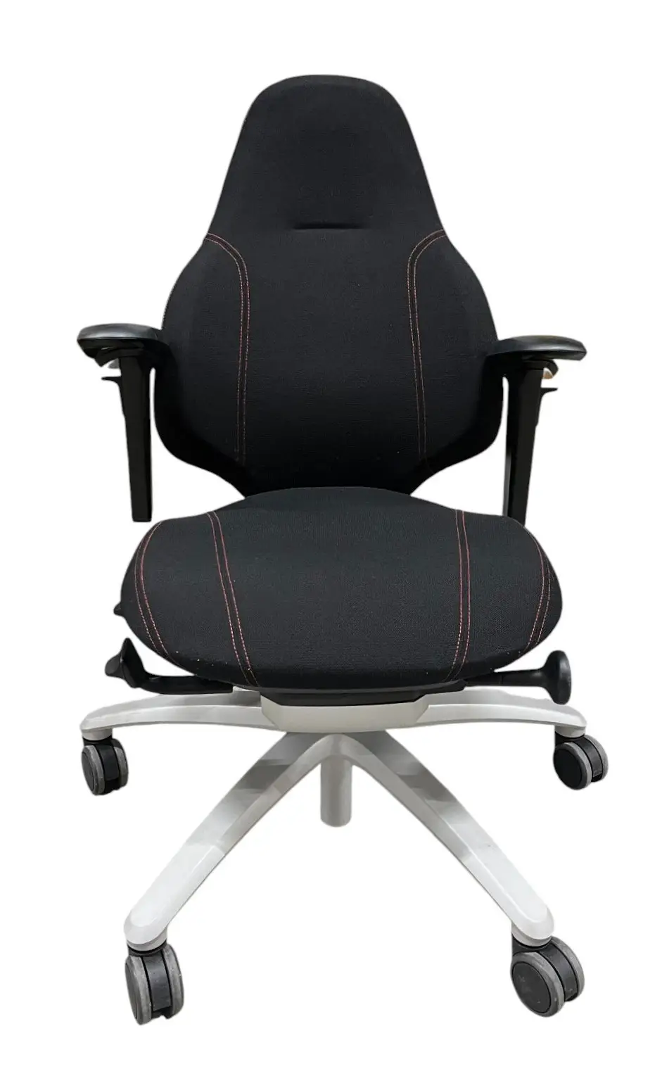 Kontorsstol RH Mereo 220 SvartRödLjusgrå (2)