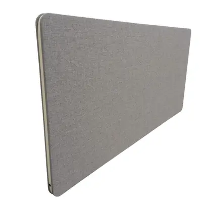 Bordsskärm Lintex Edge Grå 140×70