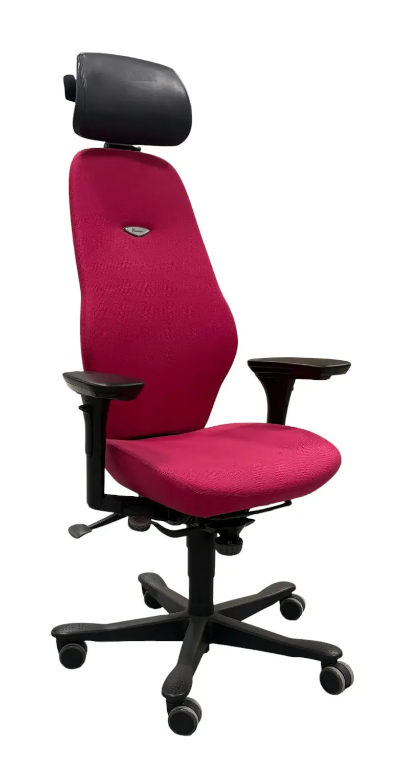 Kontorsstol Kinnarps 60008000 Plus RosaSvart (5)