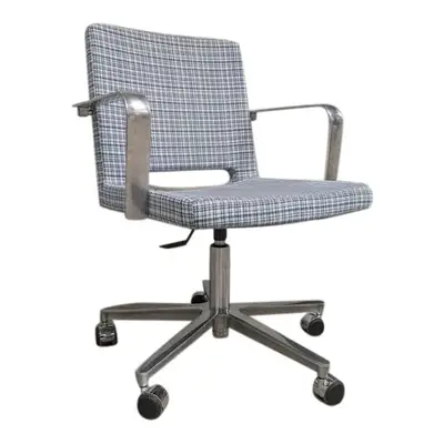 Konferensstol Martela SoftX BlåVitMönstrade