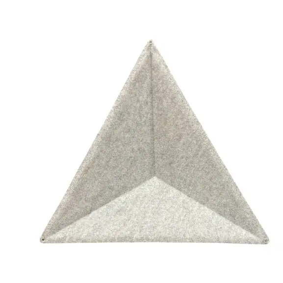 Ljudabsorbent Abstracta Aircone Ljusgrå (4)