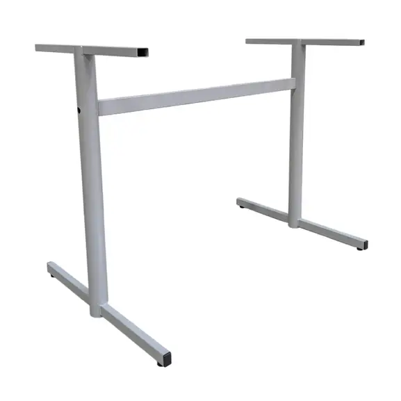 Bordsunderrede Zilox Metropol 1 Ljusgrå 100×70 (1)