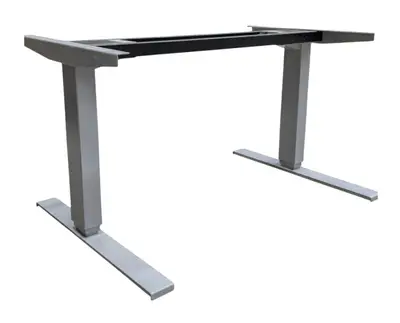 Elskrivbord Swedstyle GråSvart 120-180×70-80