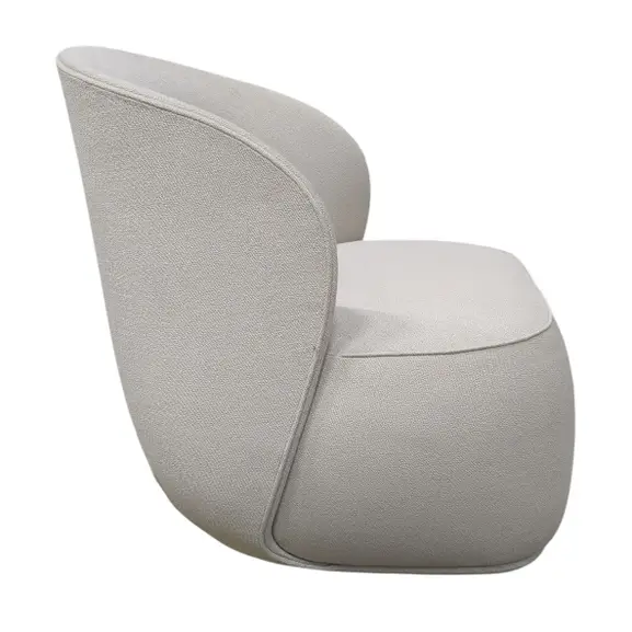 Fåtölj Friends & Founders Pipe Lounge Gräddvit (3)