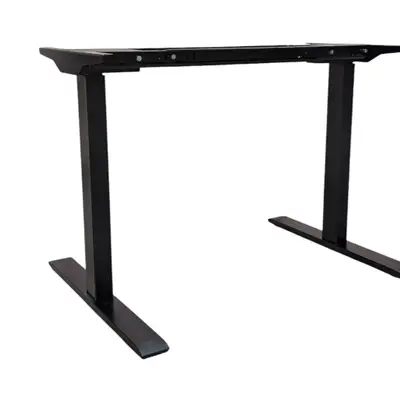 Elskrivbord Svart 120-140×70-80