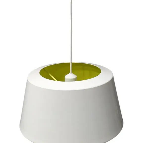 Taklampa Zero Can VitGrön