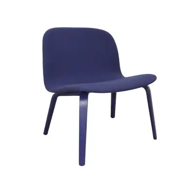 Fåtölj Muuto Visu Lounge Chair Blå