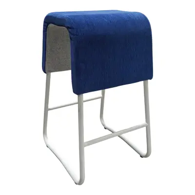 Barpall Materia Plint Blå/Grå/Vit