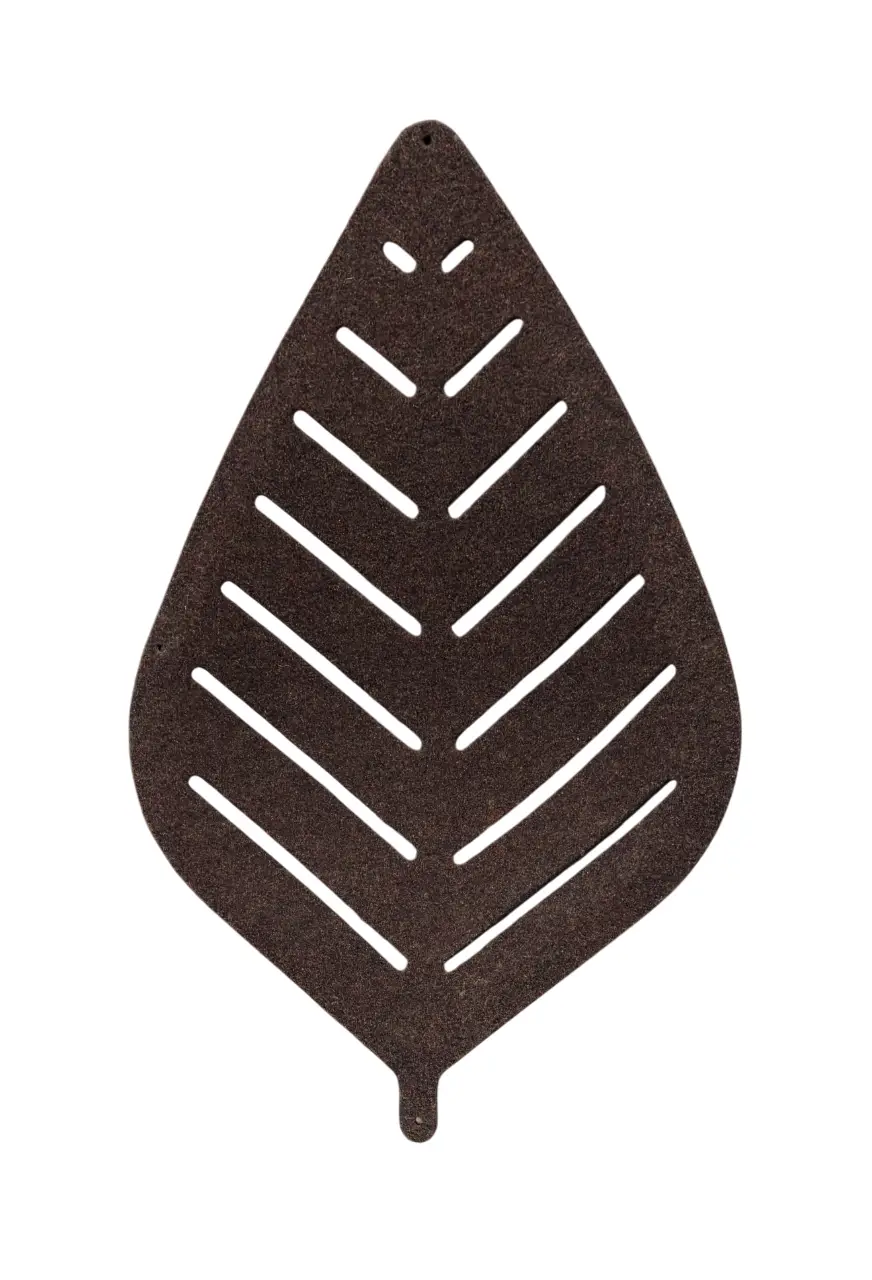 Ljudabsorbent Abstracta Airleaf Brun (5)