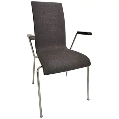 Konferensstol RBM Bella Grå/Krom