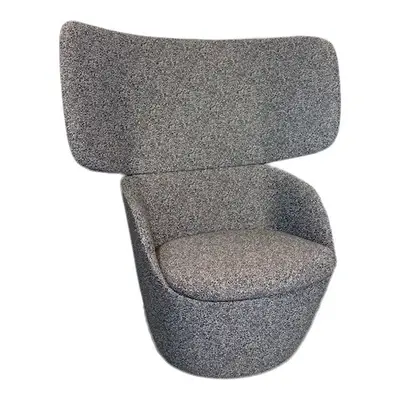 Fåtölj Emmegi Radar Easy Chair Svart/Vit Mönstrad