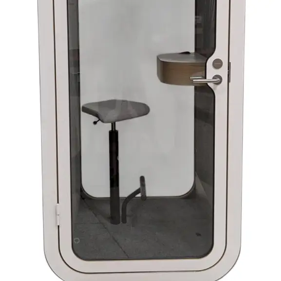 Telefonbås Pod Framery O VitMörkgrå (3)