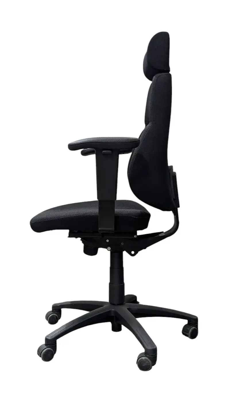 Kontorsstol Be-Ge Sverigestolen Svart (6)