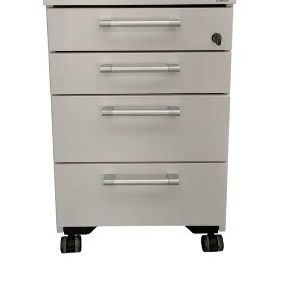 Rullhurts Kinnarps 4-lådor Vit