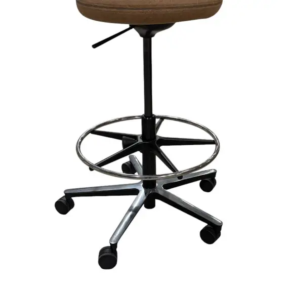 Kontorsstol Savo 360 Hög BeigeAsk (2)