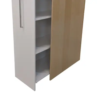 Towerförvaring Kinnarps VitBjörk Vänster