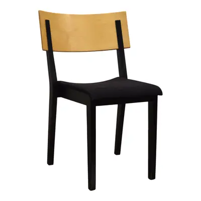 Stol Miljöexpo Svart/Björk