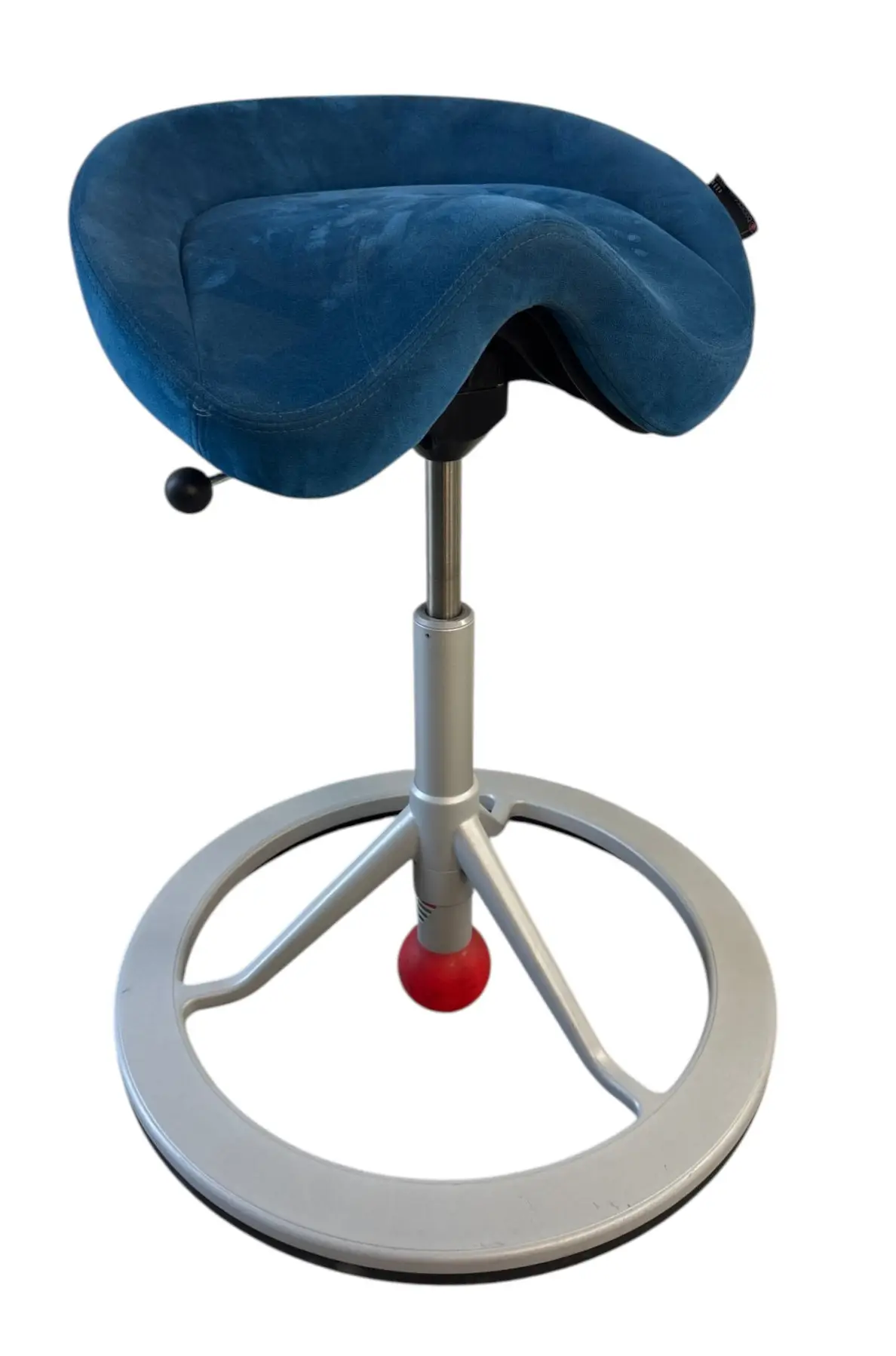 Sadelstol BackApp BlåLjusgrå (2)