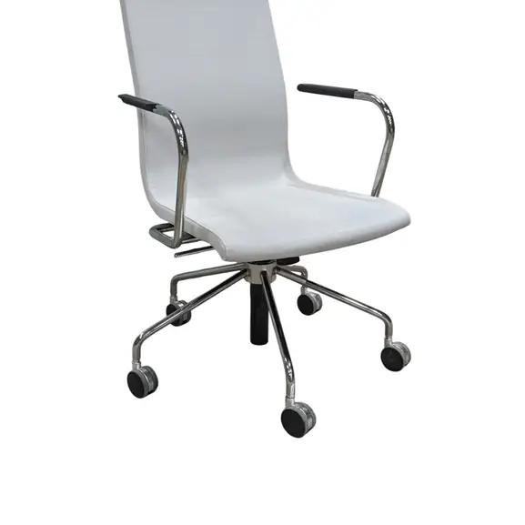 Konferensstol Skandiform Flex High F-268 LjusgråKrom