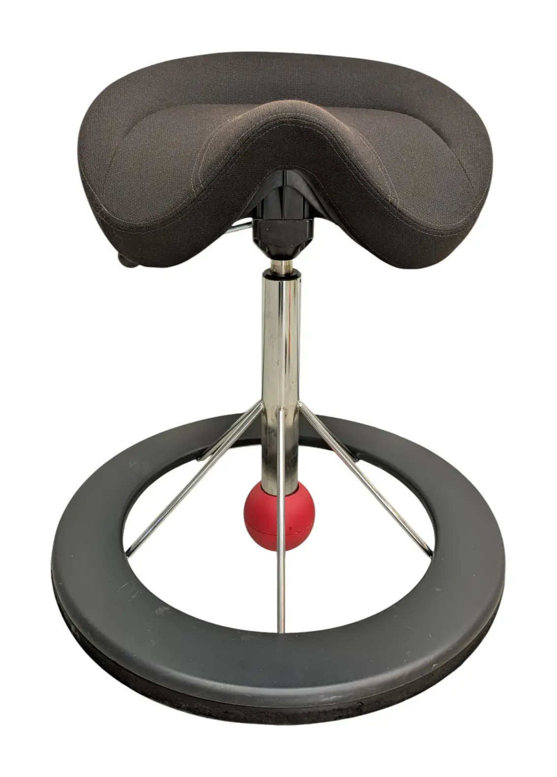 Sadelstol Back App Svart (2)