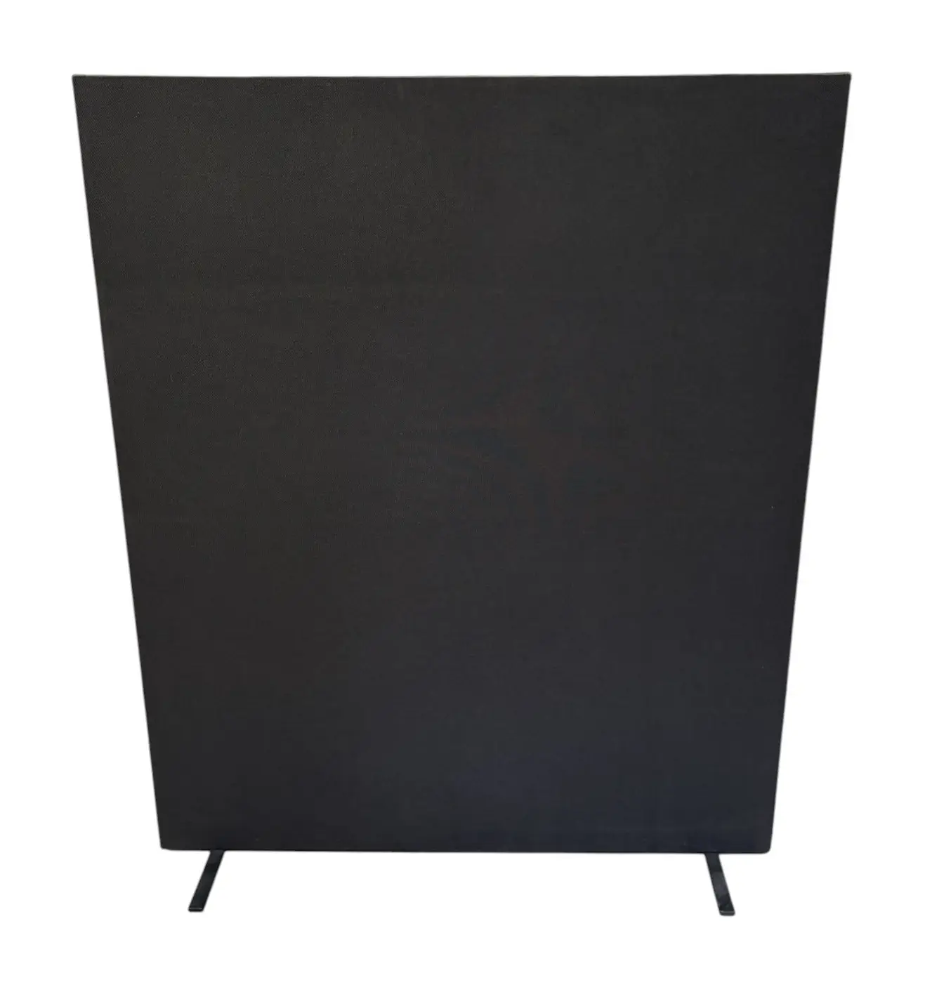 Golvskärm BrunSvart 120×142 (3)